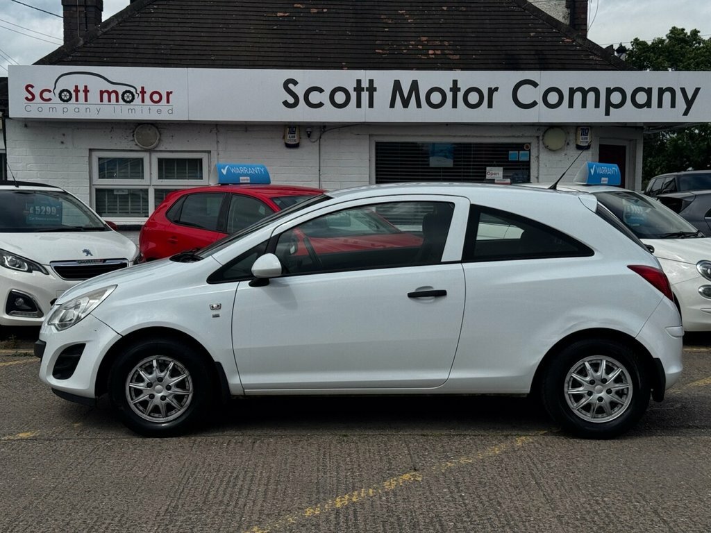 Vauxhall Corsa 1L S White #5