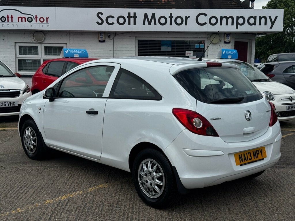 Vauxhall Corsa 1L S White #2
