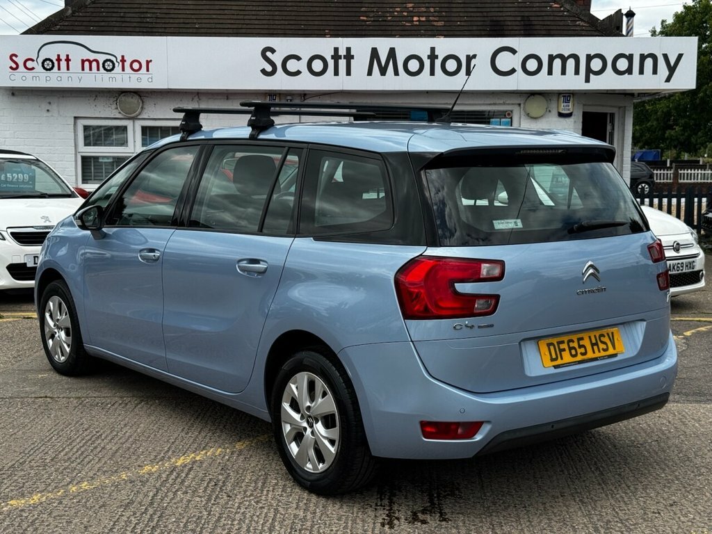 Citroen Grand C4 Picasso 1.6L Vtr Blue #2