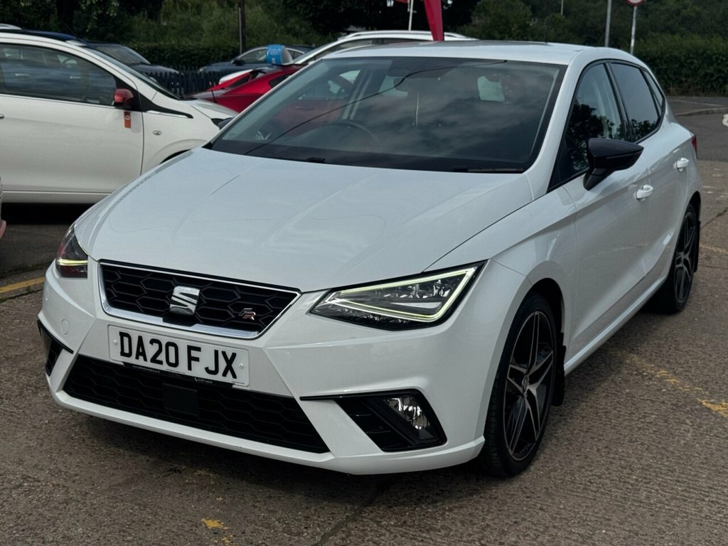 Seat Ibiza 1L Fr Sport DA20FJX White #4