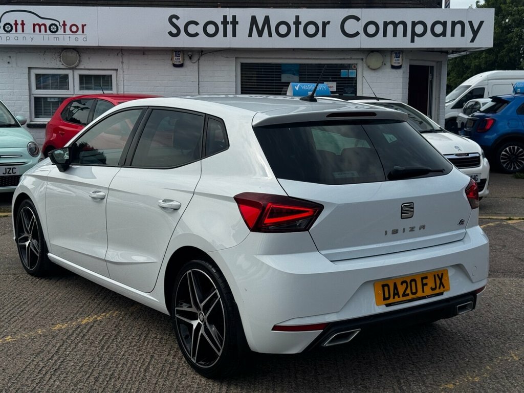 Seat Ibiza 1L Fr Sport DA20FJX White #2