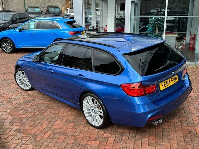 BMW 3 Series 3.0 335D M Sport YE64FUM Blue #6