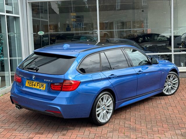 BMW 3 Series 3.0 335D M Sport YE64FUM Blue #3