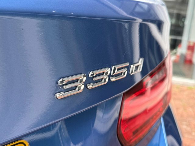 BMW 3 Series 3.0 335D M Sport YE64FUM Blue #2