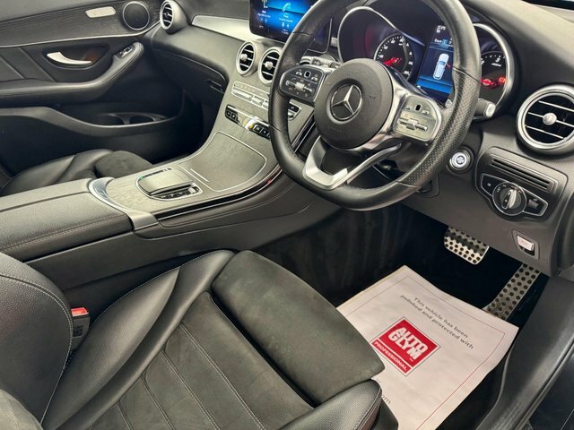 Mercedes-Benz GLC Class 2.0 Glc220d Amg Line WA70UAY Black #2