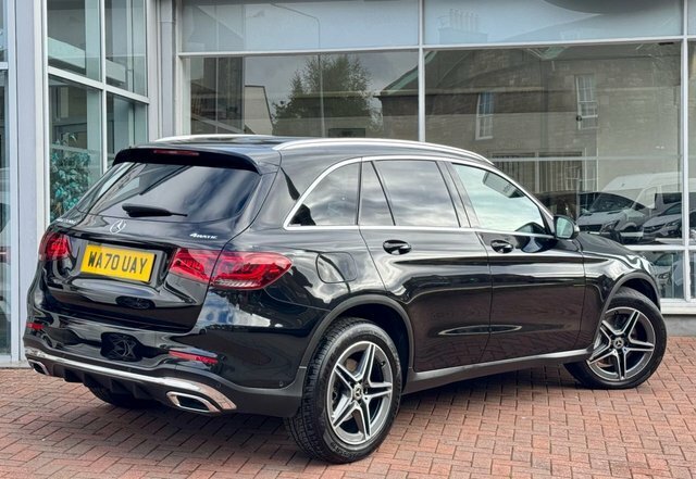 Mercedes-Benz GLC Class 2.0 Glc220d Amg Line WA70UAY Black #3