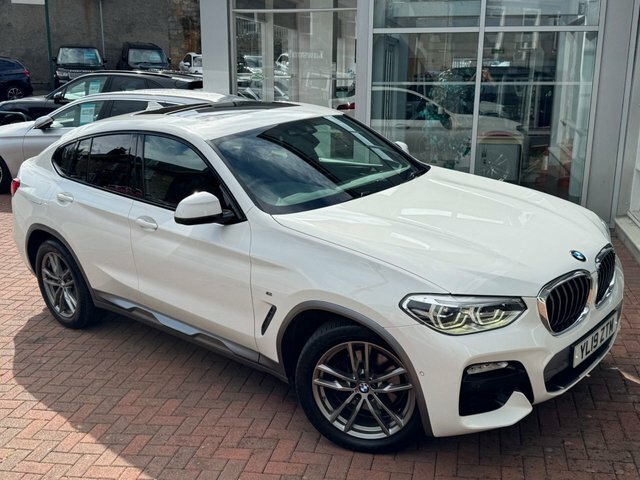BMW X4 2.0 20D M Sport White #4