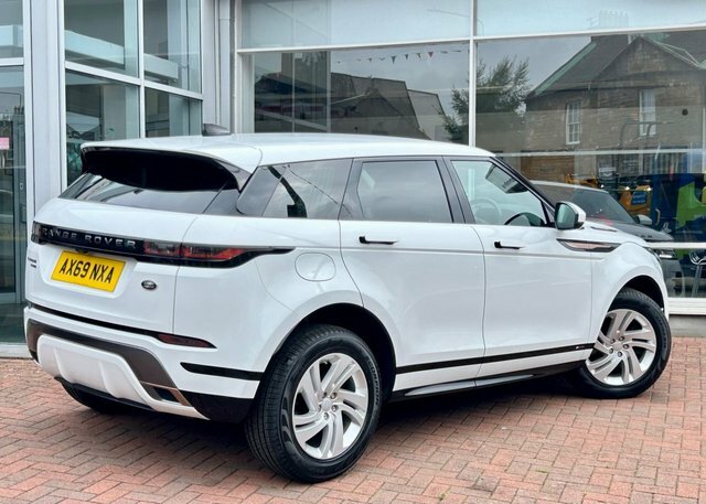 Land Rover Range Rover Evoque 2.0 P250 Mhev R-dynamic White #3