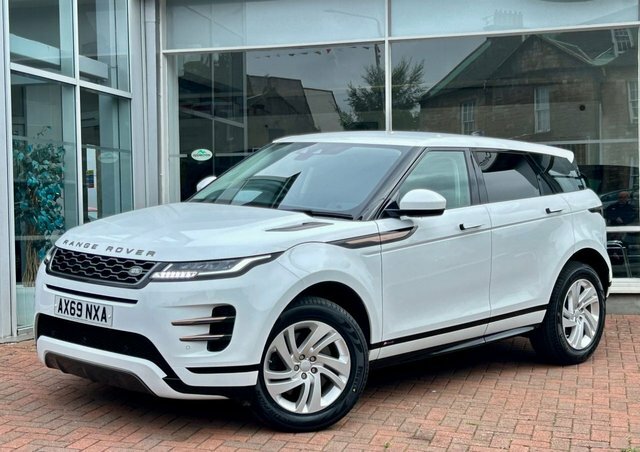 Land Rover Range Rover Evoque 2.0 P250 Mhev R-dynamic White #4