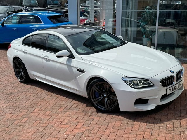 BMW M6 Gran Coupe 4.4 V8 Saloon YA16LHH White #4