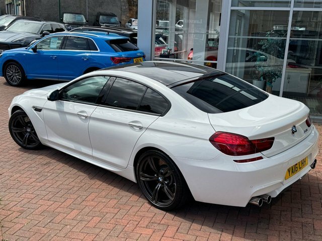 BMW M6 Gran Coupe 4.4 V8 Saloon YA16LHH White #5