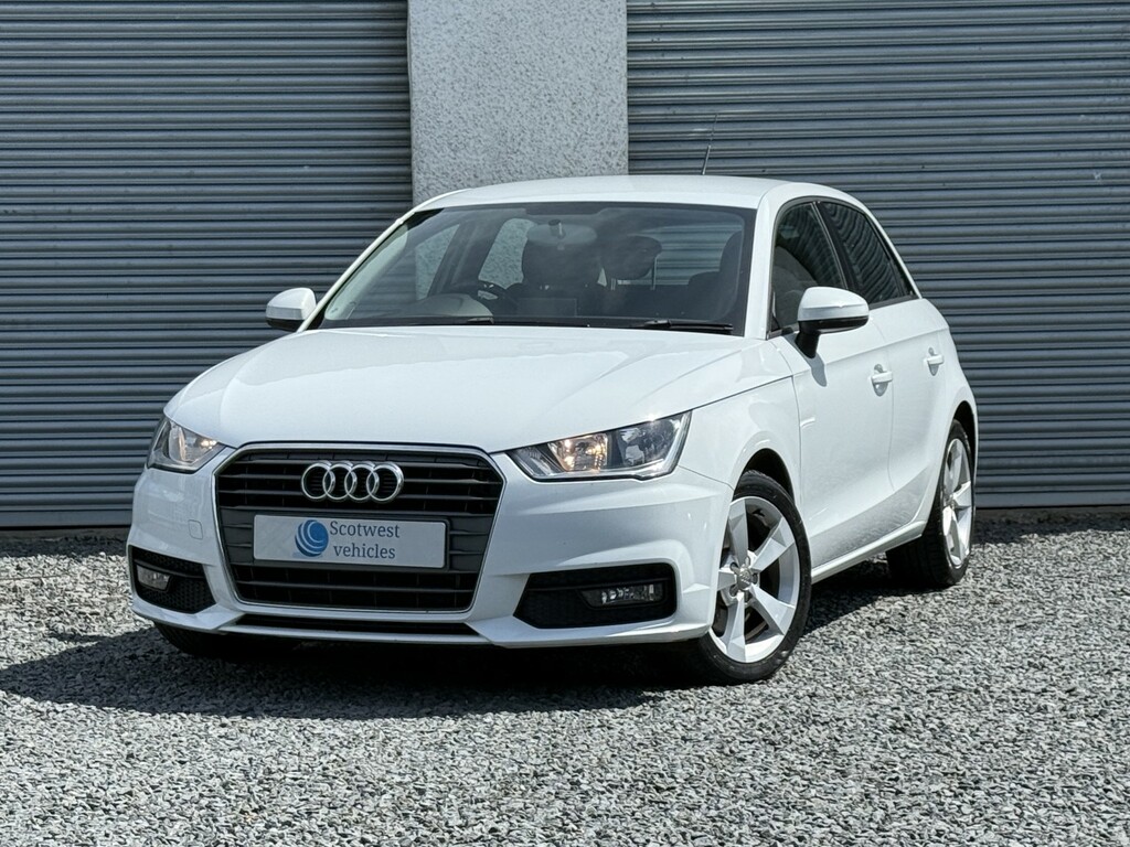 Audi A1 1.6 Tdi Sport 2015 NX65ZHF White #5