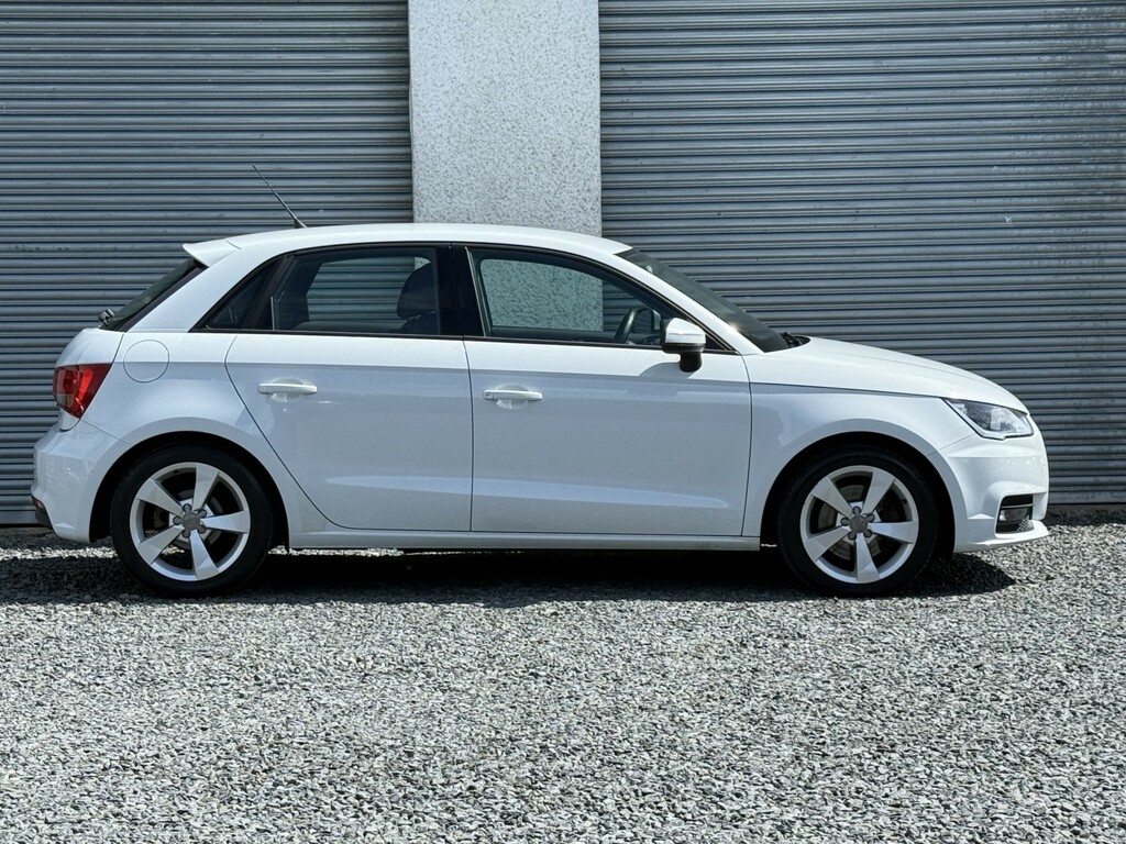Audi A1 1.6 Tdi Sport 2015 NX65ZHF White #2