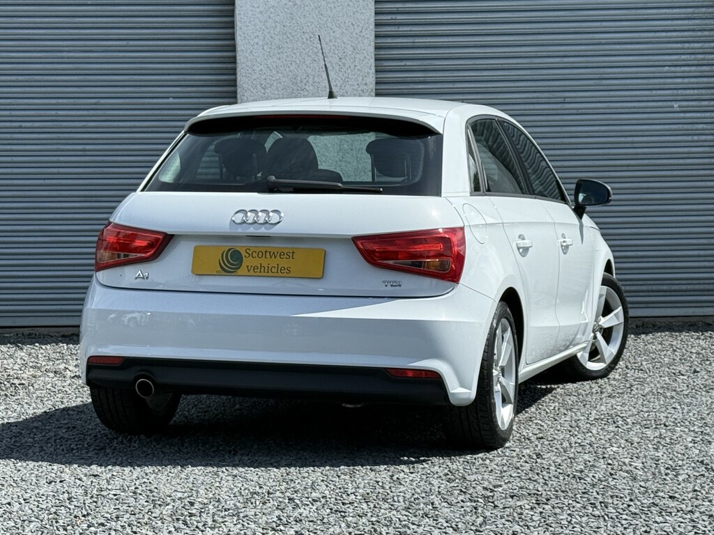 Audi A1 1.6 Tdi Sport 2016 WN66VZF White #3