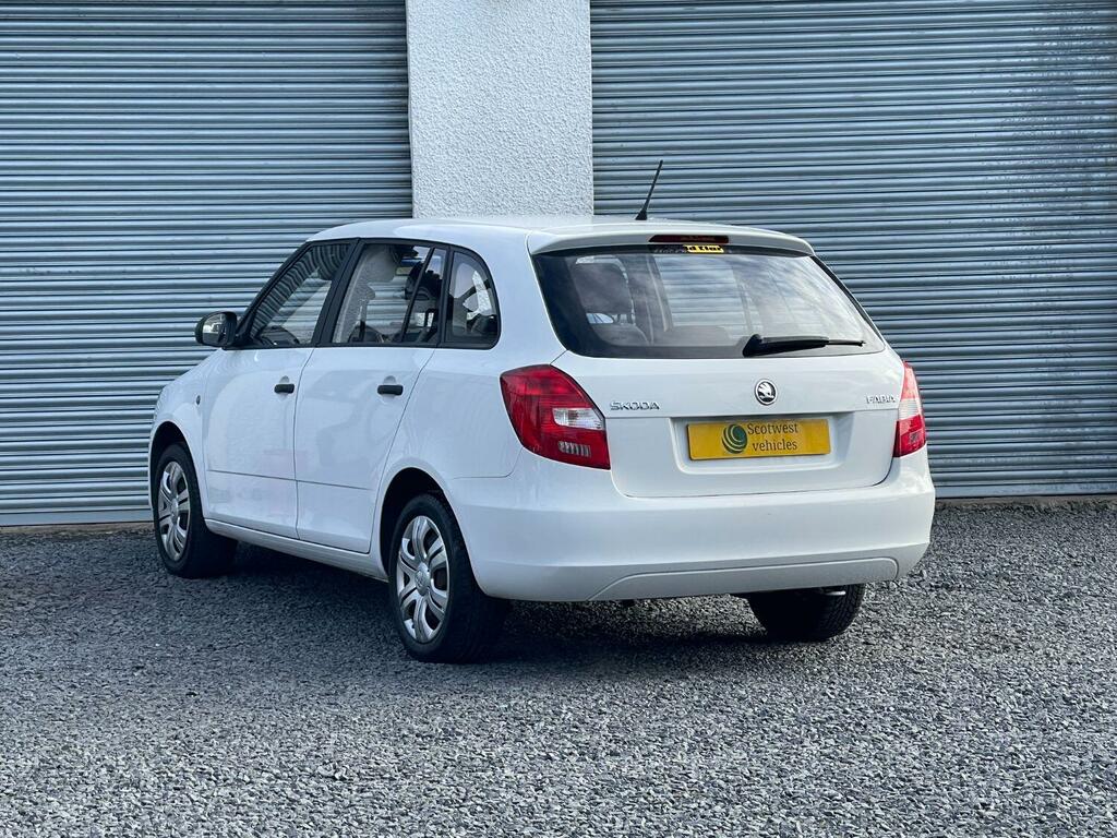 Skoda Fabia 1.2 S White #6