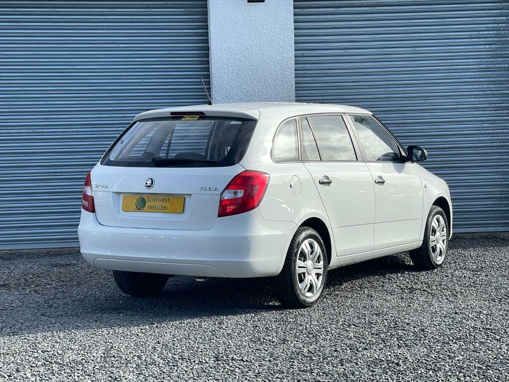 Skoda Fabia 1.2 S White #3