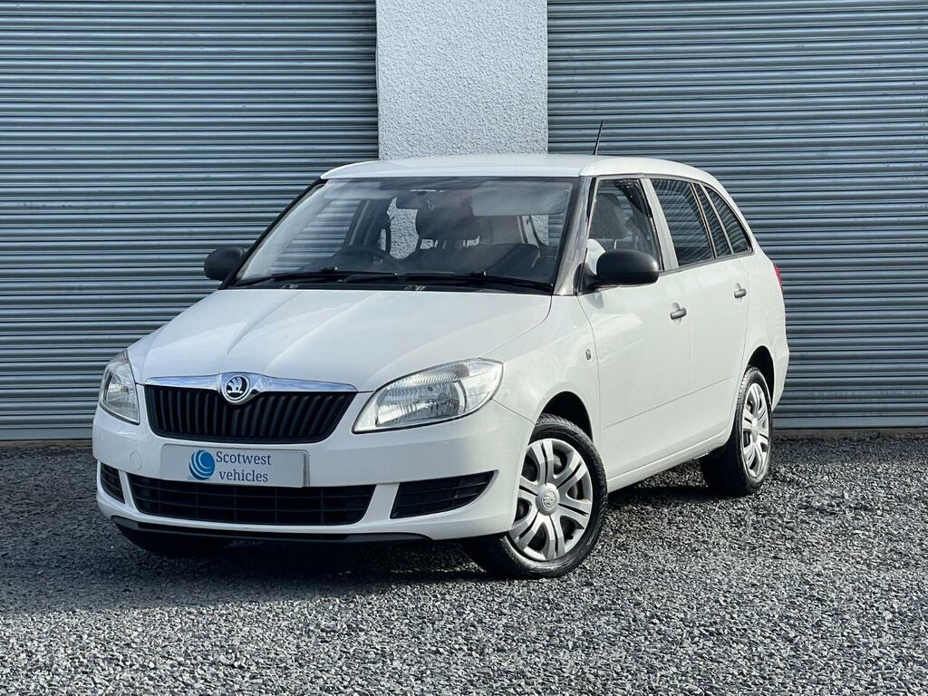 Skoda Fabia 1.2 S White #4