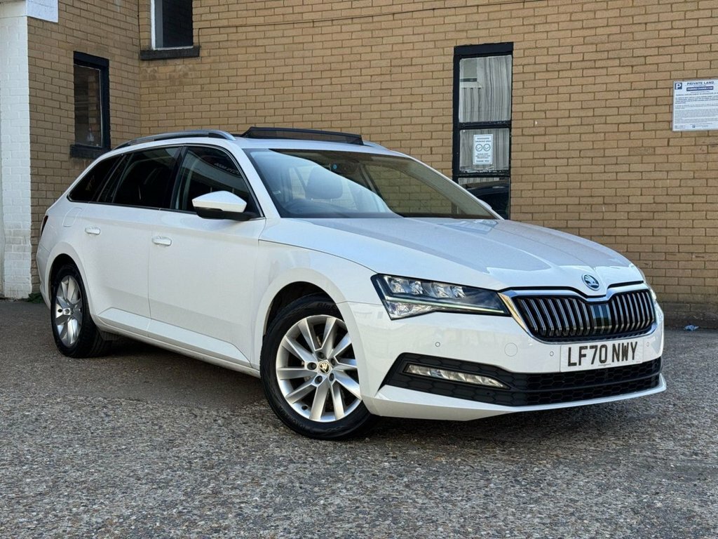 Skoda Superb 2L Se White