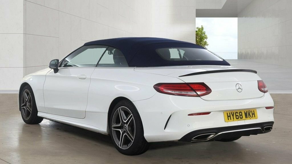 Mercedes-Benz C Class 1.5L Amg Line White #4