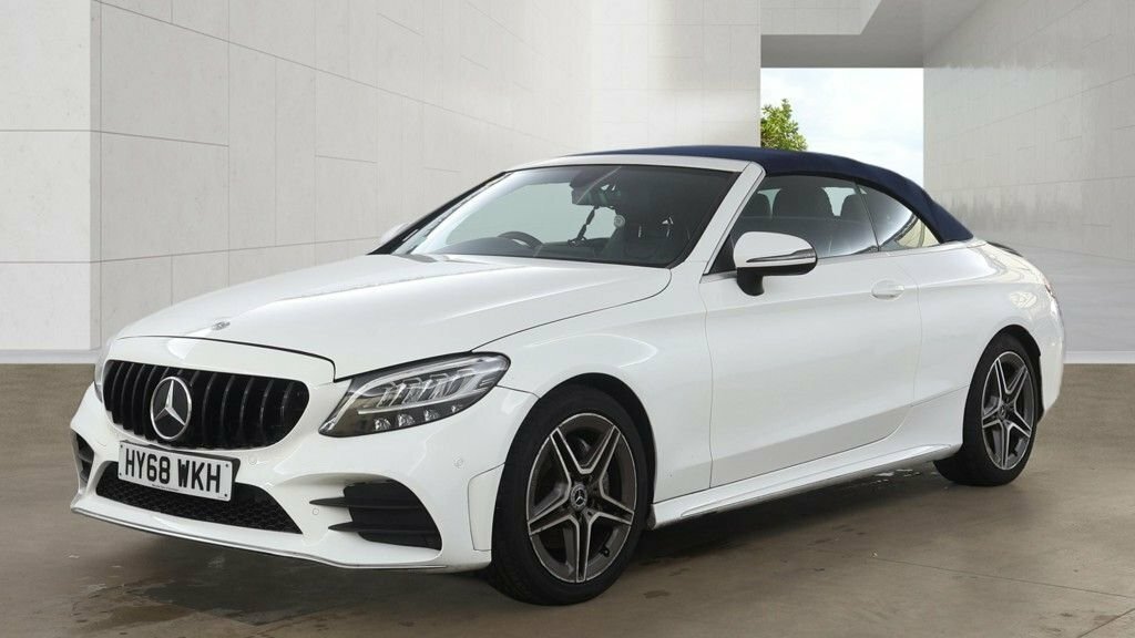Mercedes-Benz C Class 1.5L Amg Line White #3