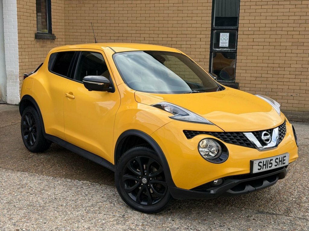 Nissan Juke 1.6L Tekna Yellow