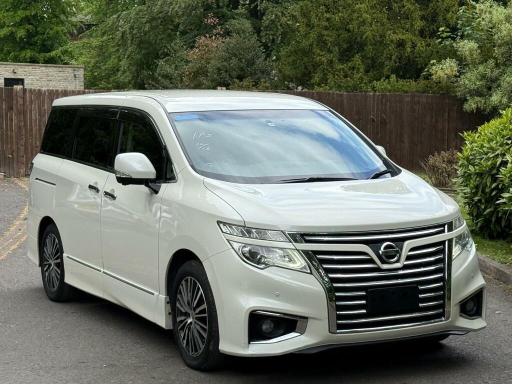 Nissan Elgrand 2014 White #4