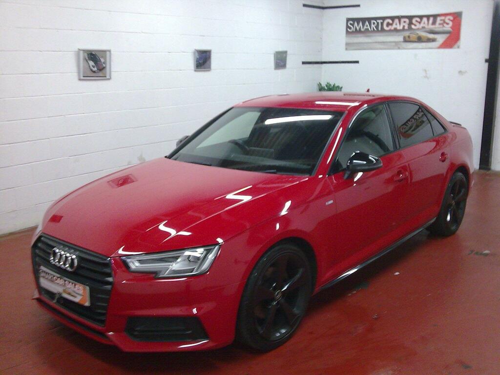 Audi A4 Black Edition Red #5
