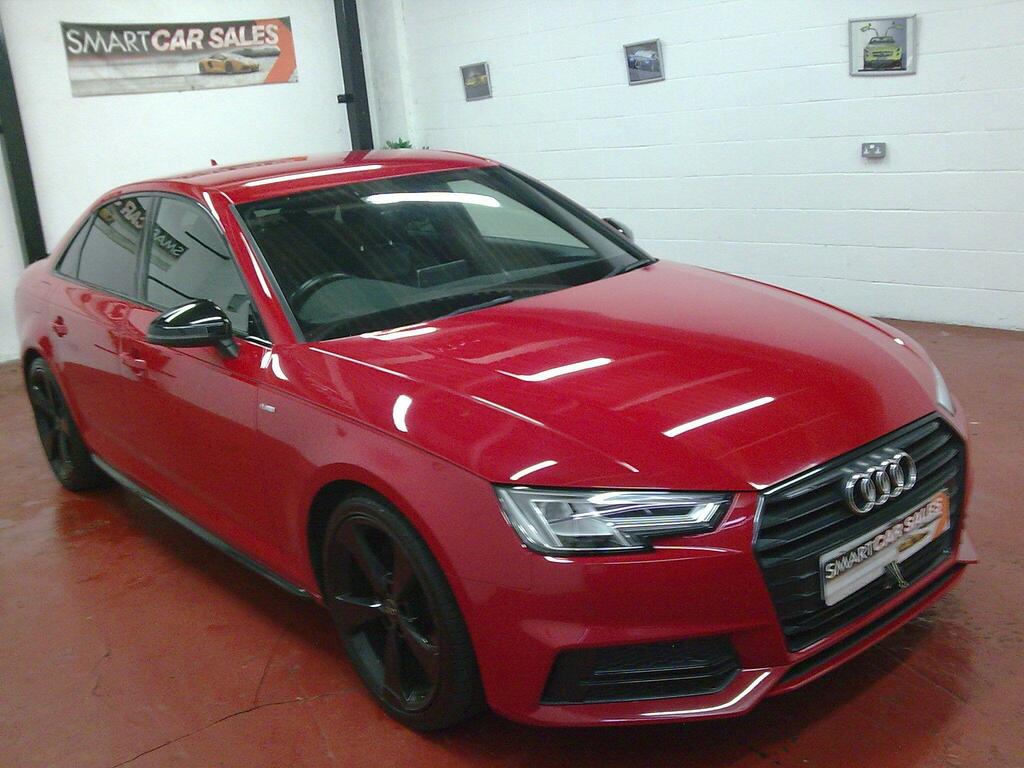 Audi A4 Black Edition Red #2