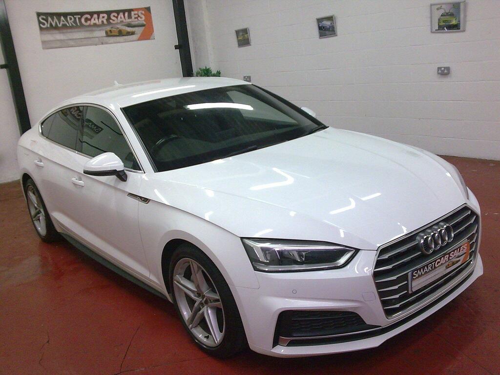 Audi A5 S Line White #2