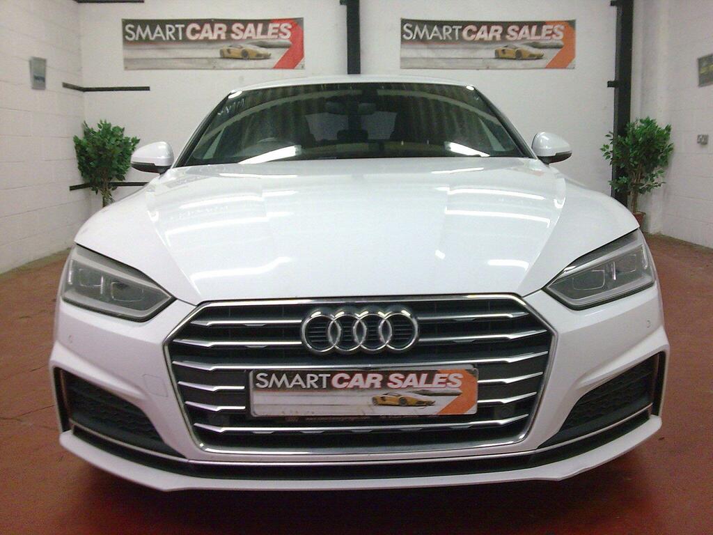 Audi A5 S Line White #4