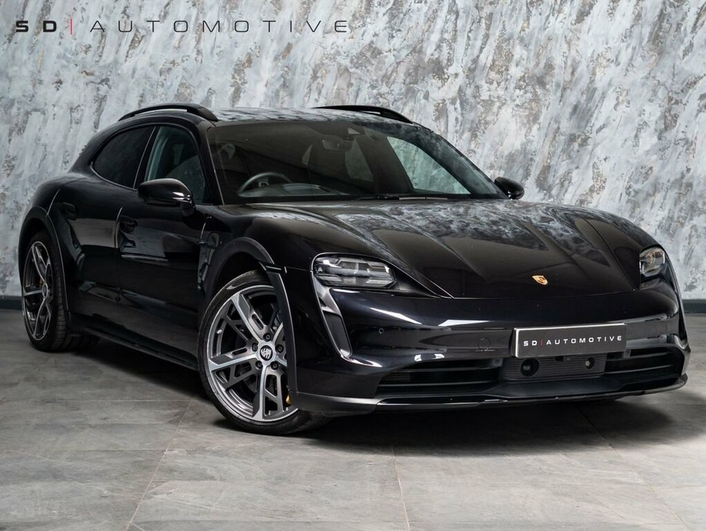 Porsche Taycan Estate Black
