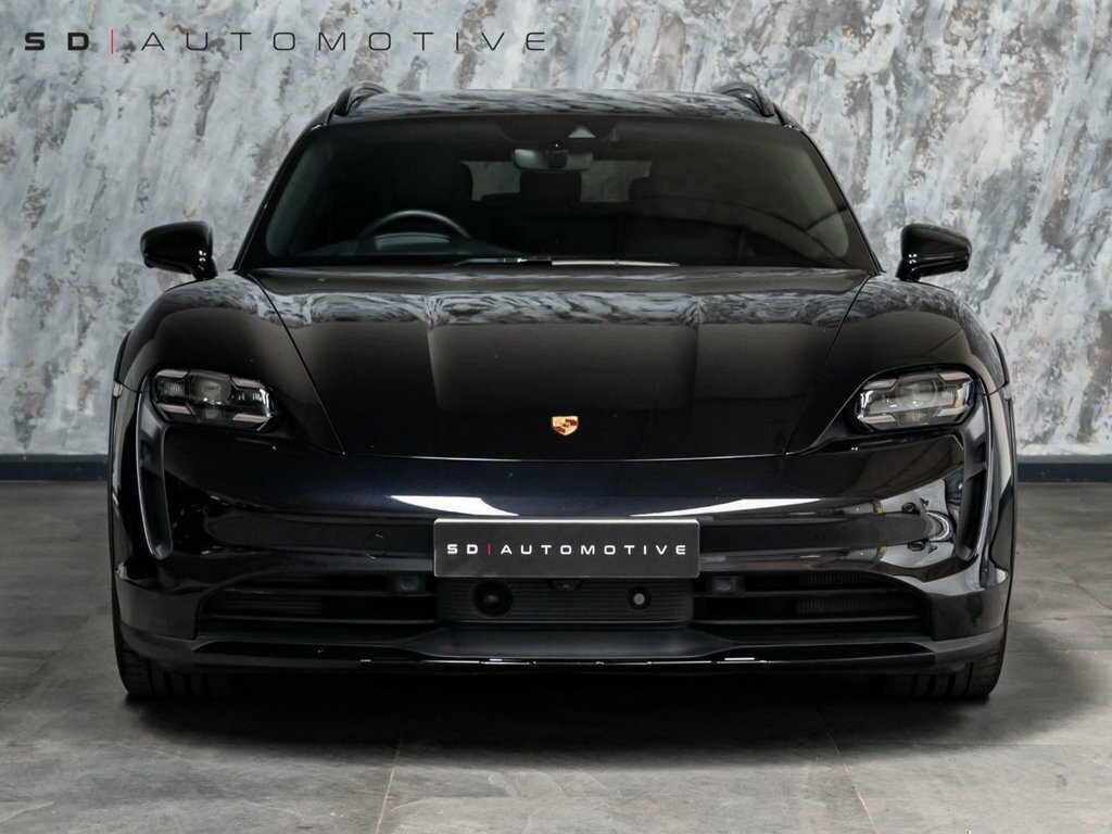Porsche Taycan Estate KE71THU Black #2