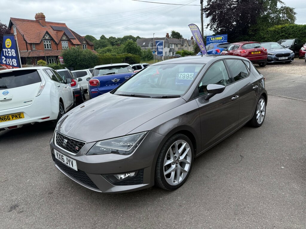 Seat Leon 1.4 Ecotsi Fr Hatchback Euro 6 KX16JYV Grey #2