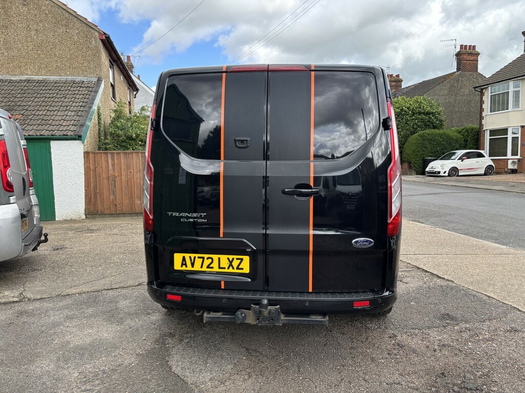 Ford Transit Custom 2.0 Transit Custom Sport Dciv 320 L1 2.0L Ecoblue AV72LXZ Black #4