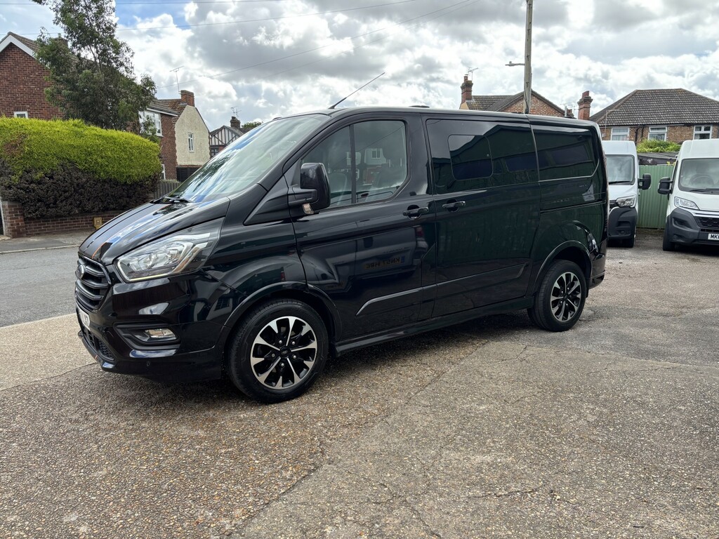 Ford Transit Custom 2.0 Transit Custom Sport Dciv 320 L1 2.0L Ecoblue AV72LXZ Black #2