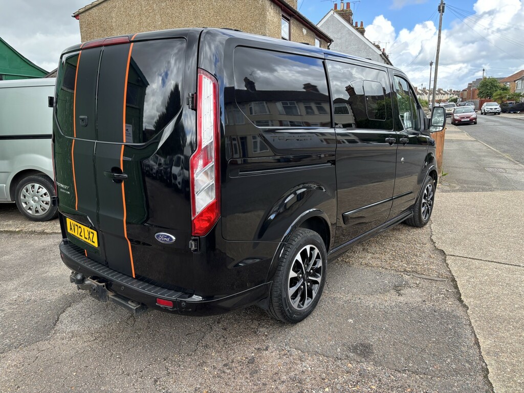 Ford Transit Custom 2.0 Transit Custom Sport Dciv 320 L1 2.0L Ecoblue AV72LXZ Black #5