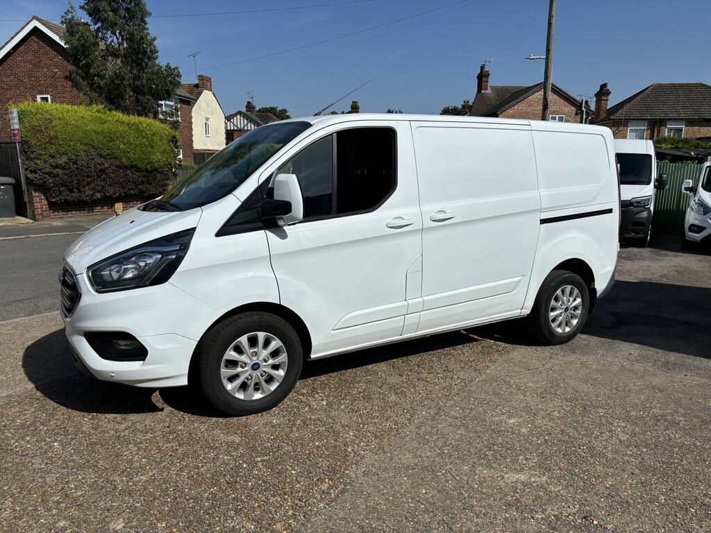 Ford Transit Custom 2.0 Transit Custom Limited Van 300 L1 2.0L Ecoblue MF22UCD White #2