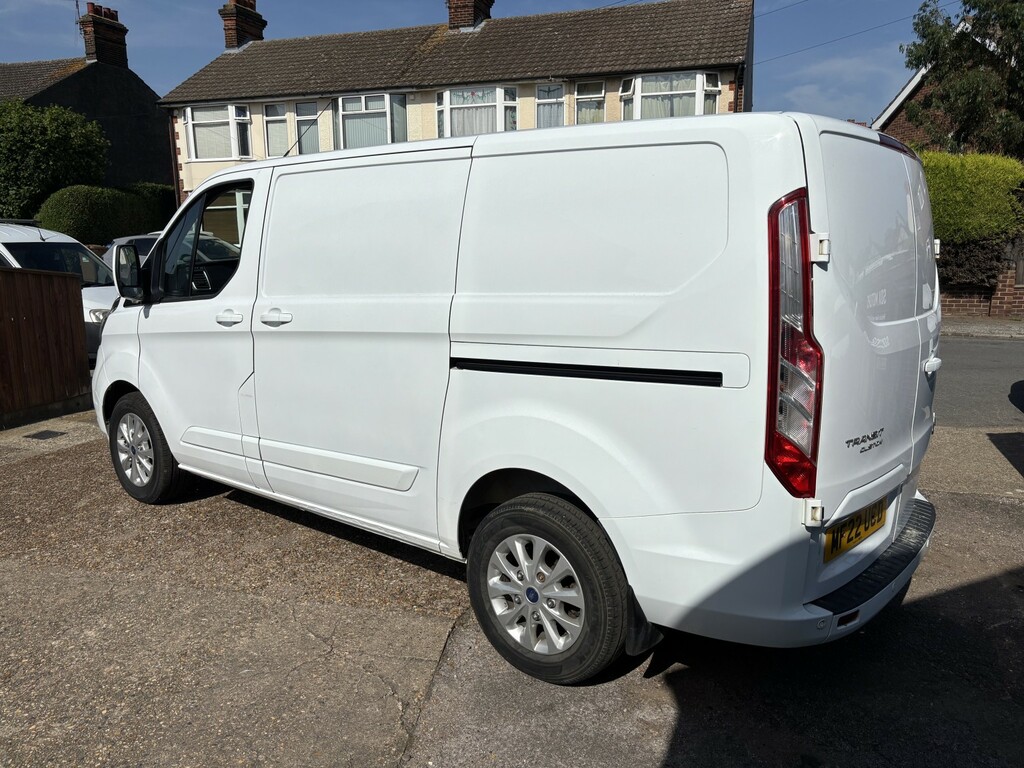 Ford Transit Custom 2.0 Transit Custom Limited Van 300 L1 2.0L Ecoblue MF22UCD White #3