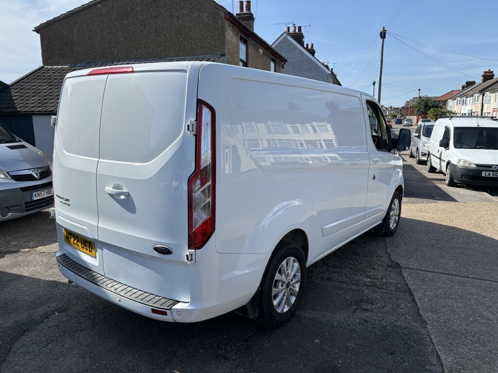 Ford Transit Custom 2.0 Transit Custom Limited Van 300 L1 2.0L Ecoblue MF22UCD White #5
