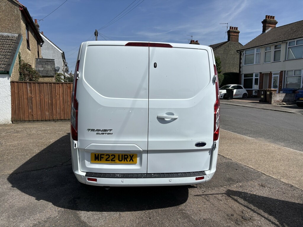 Ford Transit Custom 2.0 Transit Custom Limited Van 300 L1 2.0L Ecoblue MF22URX White #5