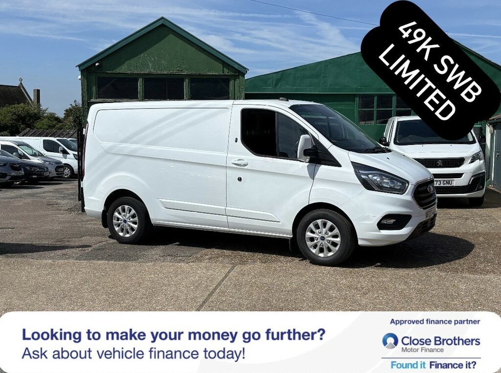 Ford Transit Custom 2.0 Transit Custom Limited Van 300 L1 2.0L Ecoblue White