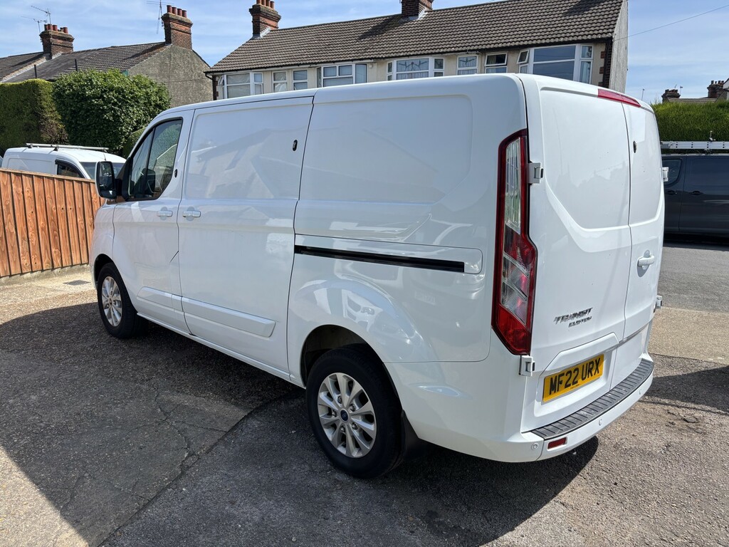 Ford Transit Custom 2.0 Transit Custom Limited Van 300 L1 2.0L Ecoblue MF22URX White #4