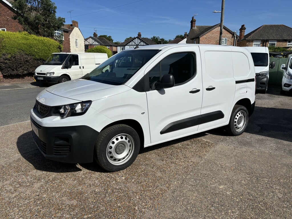 Peugeot Partner 1.5 Partner Pv Pro-premium Std 1000 Bhdi 100 Ss White #2
