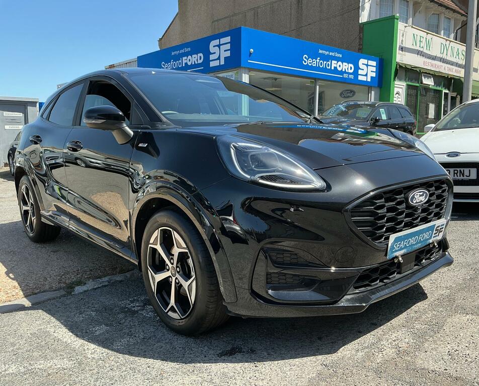 Ford Puma 1.0T Ecoboost Mhev St-line Suv Hybrid D Black