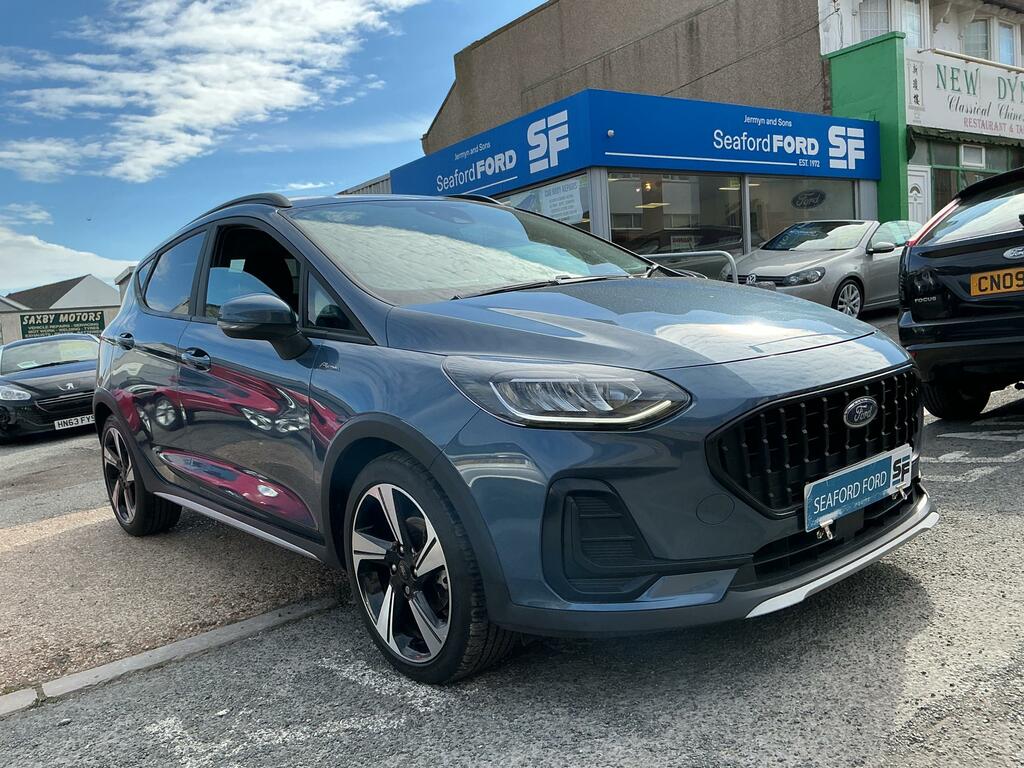 Ford Fiesta 1.0T Ecoboost Mhev Active Hatchback Hyb Blue