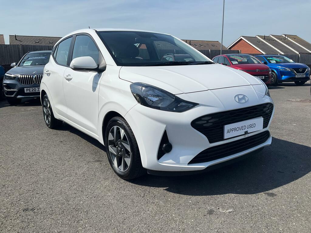Hyundai I10 1.0 Advance Hatchback Euro 6 Ss White