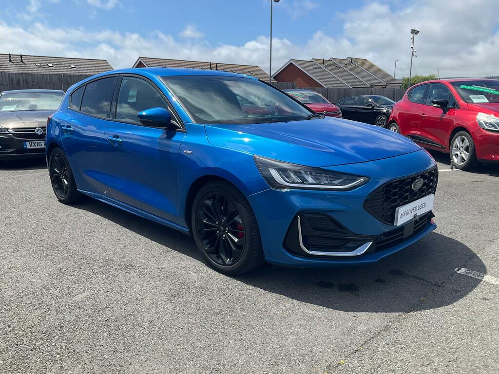 Ford Focus 1.5 Ecoblue St-line Vignale Hatchback A Blue