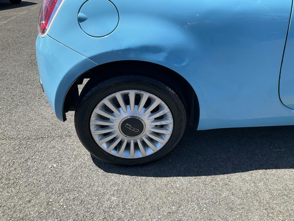 Fiat 500 1.2 Lounge Hatchback Euro 5 Ss Blue #6