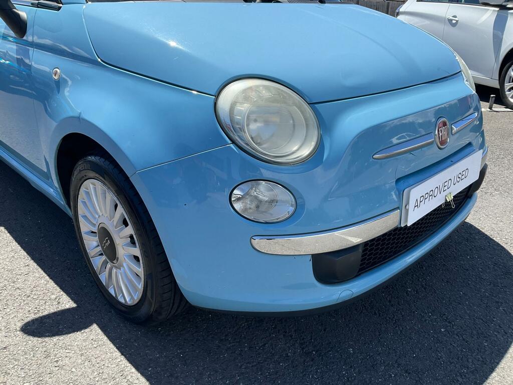 Fiat 500 1.2 Lounge Hatchback Euro 5 Ss Blue #2