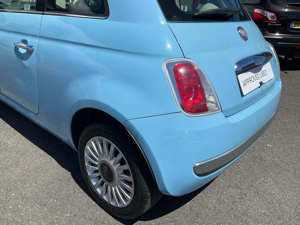 Fiat 500 Hatchback 1.2 White #11